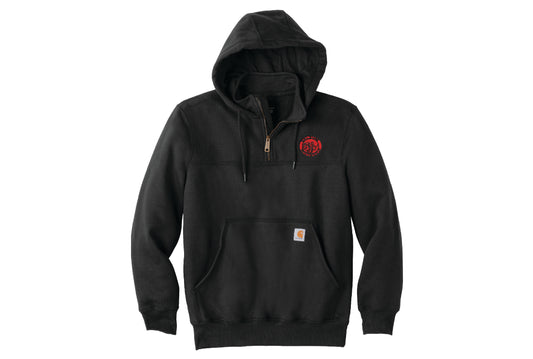 Carhartt Rain Defender Paxton Heavyweight  Hooded Zip Mock Sweatshirt CT100617